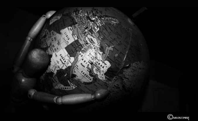 el mundo en sus mano